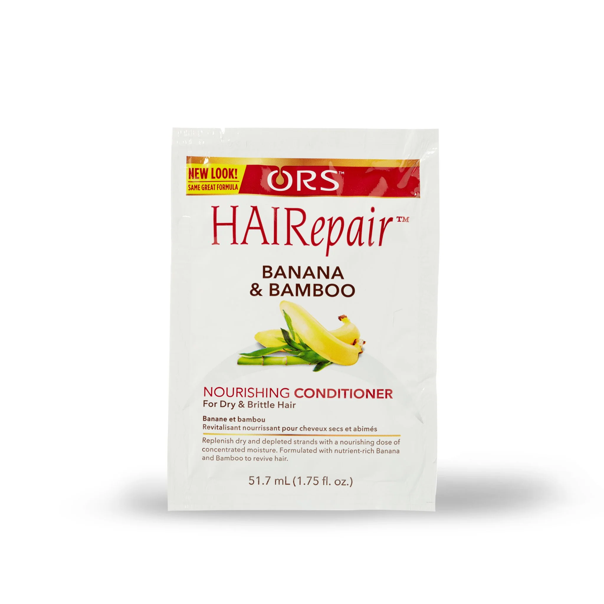 ORS HAIRepair Banana & Bamboo Nourishing Conditioner (1.75 oz) 12-Pack - Image 4