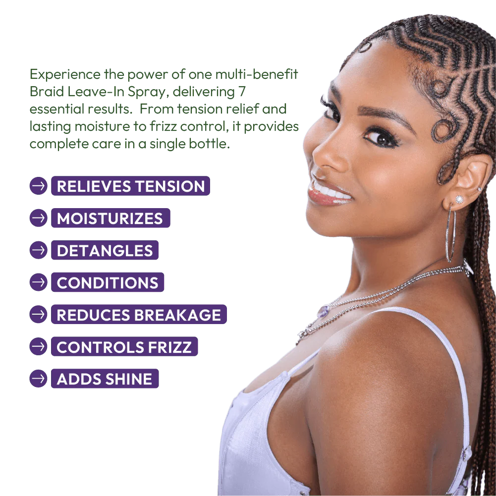 ORS Olive Oil Braidzone 7-In-1 Braid Leave In Spray (8.0 OZ) - Image 6