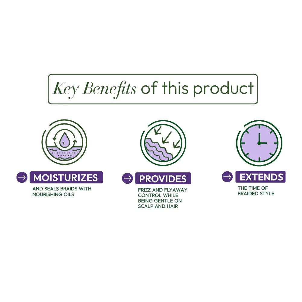 ORS Olive Oil Braidzone Braid Setting Mousse for Hair & Scalp Nourishment (7.0 oz) - Image 5