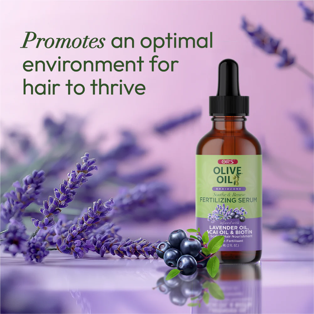 ORS Olive Oil Braidzone Fertilizing Serum for Scalp & Hair Nourishment (2 oz) - Image 7
