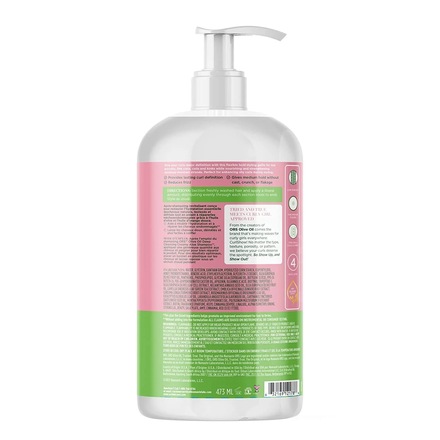 ORS Olive Oil Curlshow Curl Creator for Strength & Length (16.0 oz) - Image 3