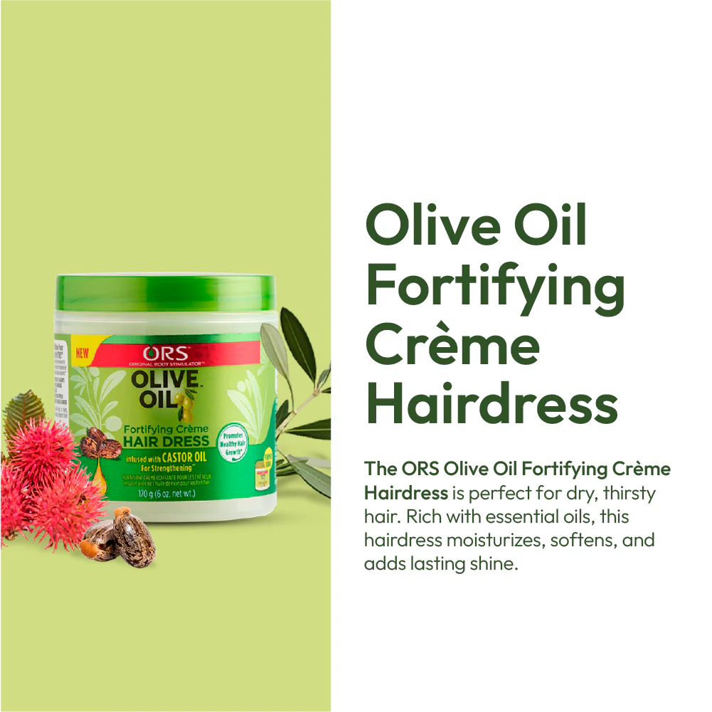 ORS Olive Oil Fortifying Creme & Soothing Scalp Oil 2-Piece Set - Image 5