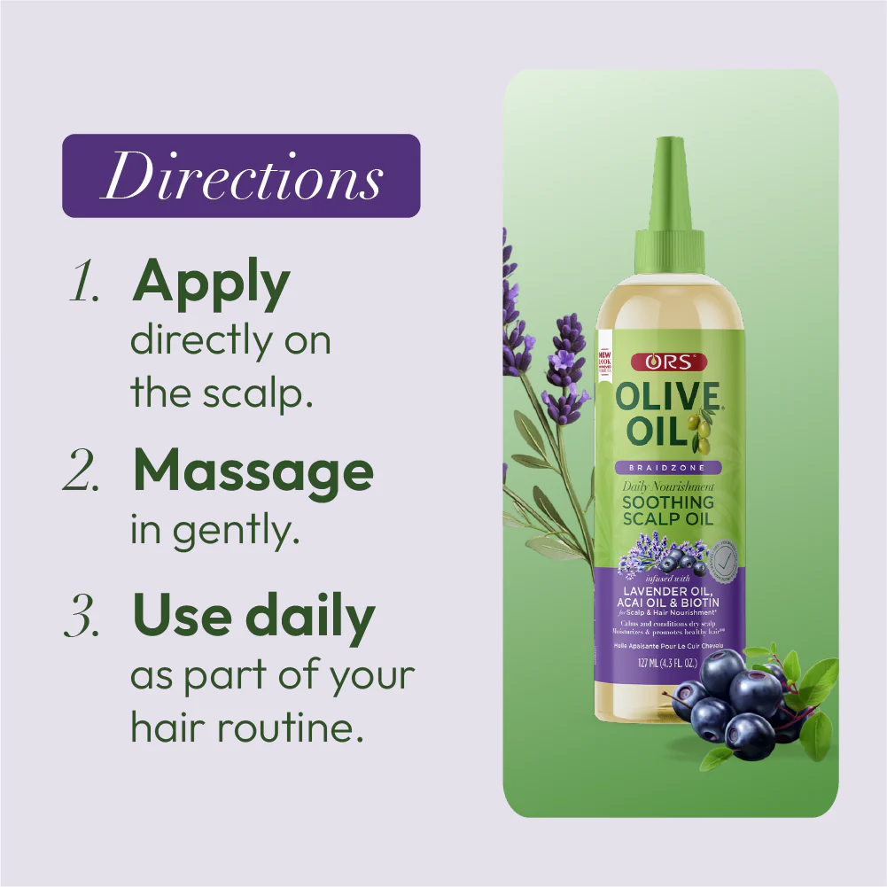 ORS Olive Oil Fortifying Creme & Soothing Scalp Oil 2-Piece Set - Image 8