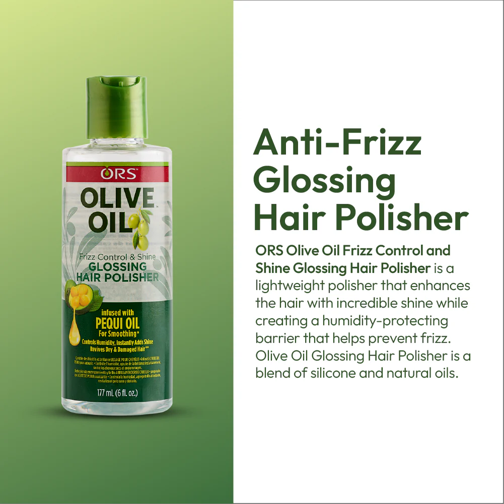 ORS Olive Oil Glossing Hair Polisher & Smooth-N-Hold Pudding 2-Piece Set - Image 5