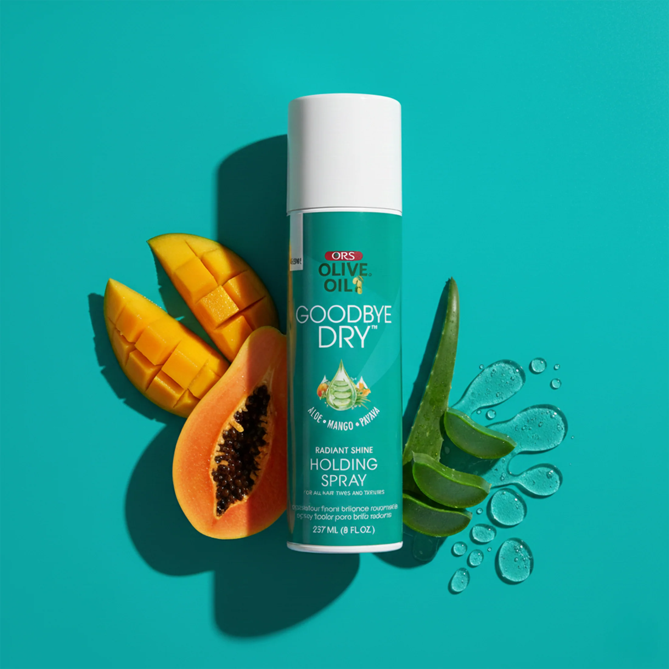 ORS Olive Oil Goodbye Dry Radiant Shine Holding Spray (8.0 oz) - Image 6