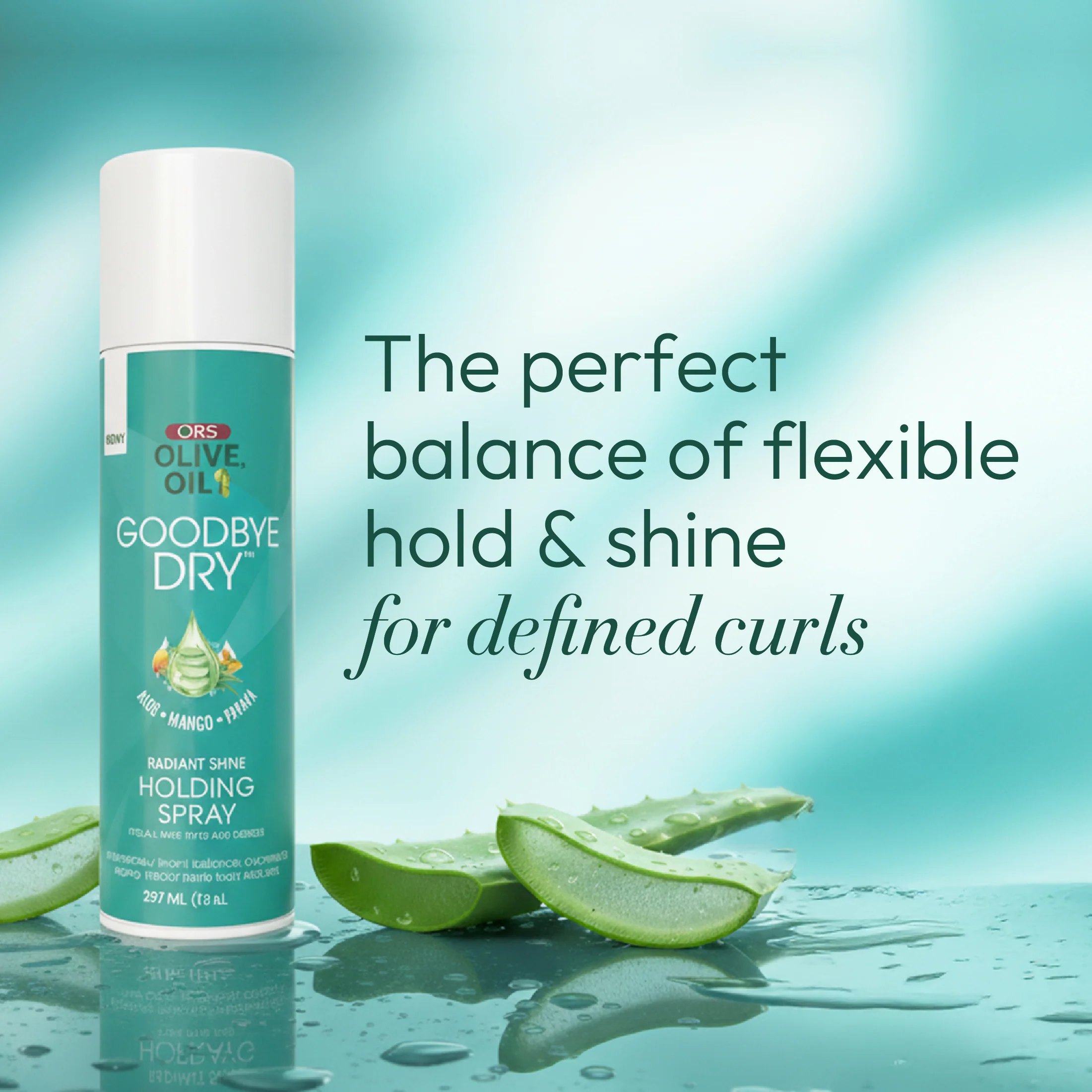 ORS Olive Oil Goodbye Dry Radiant Shine Holding Spray (8.0 oz) - Image 9