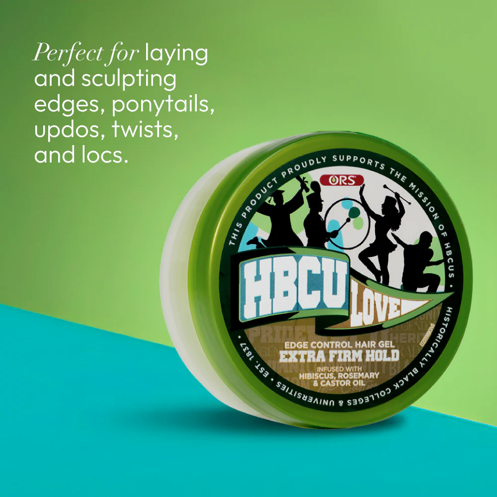 ORS Olive Oil HBCU Edge Control Hair Gel Extra Firm Hold (2.2 oz) - Image 8