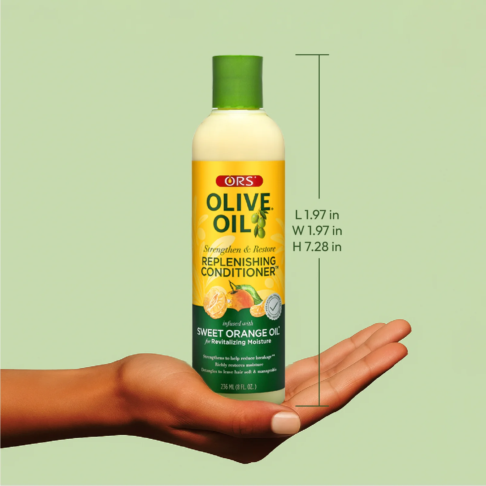 ORS Olive Oil Replenishing Conditioner for Revitalizing Moisture (8.0 oz) 2-Pack - Image 3